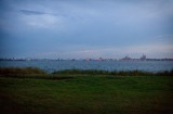 Blick auf Stralsund von Altefähr